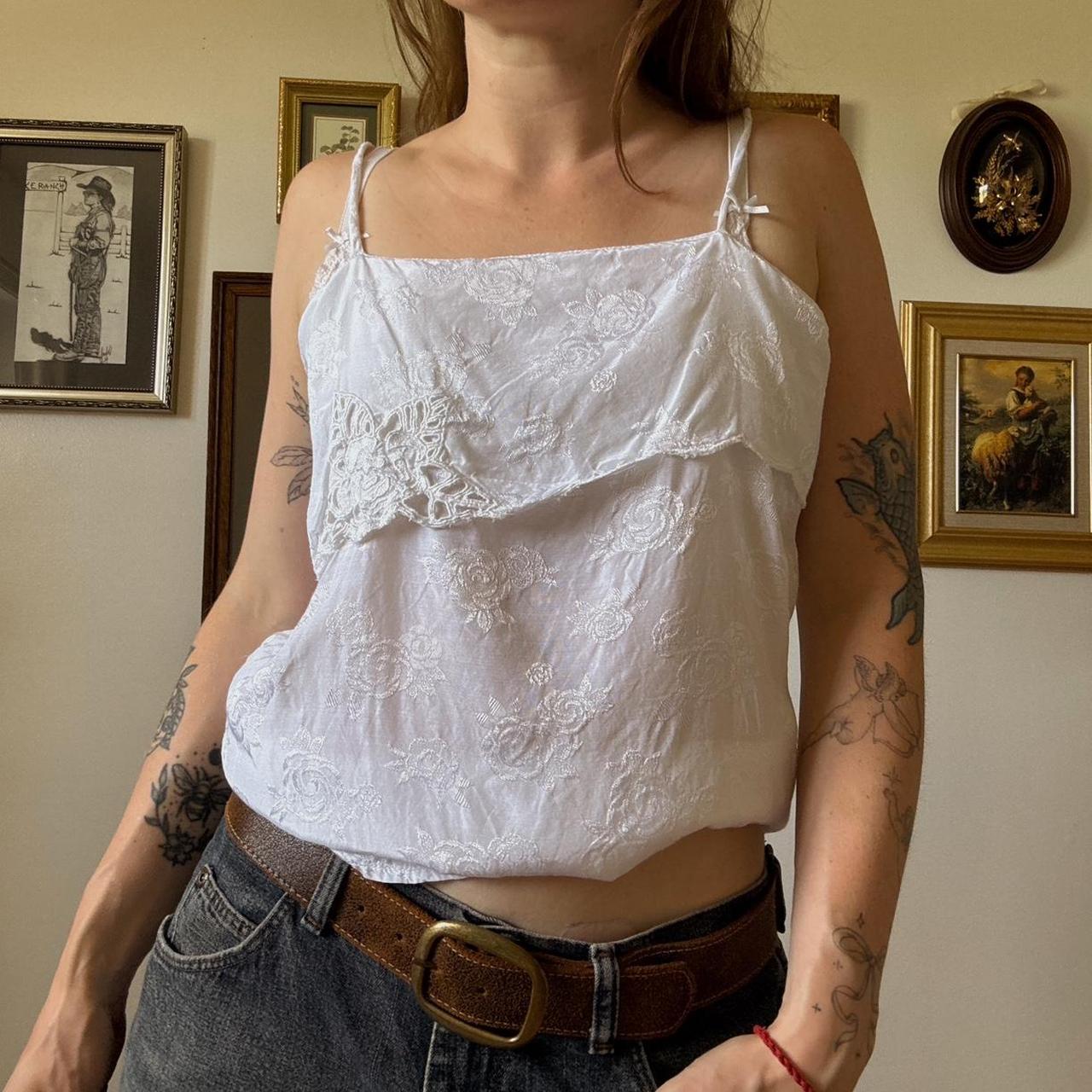 Vintage boho cami tank (M)