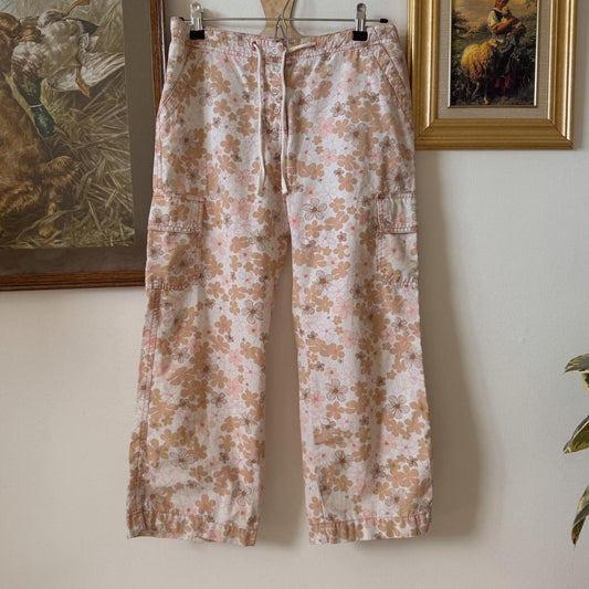 Floral capri pants (XS)