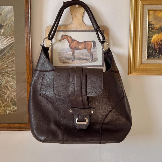 Brown slouchy boho bag