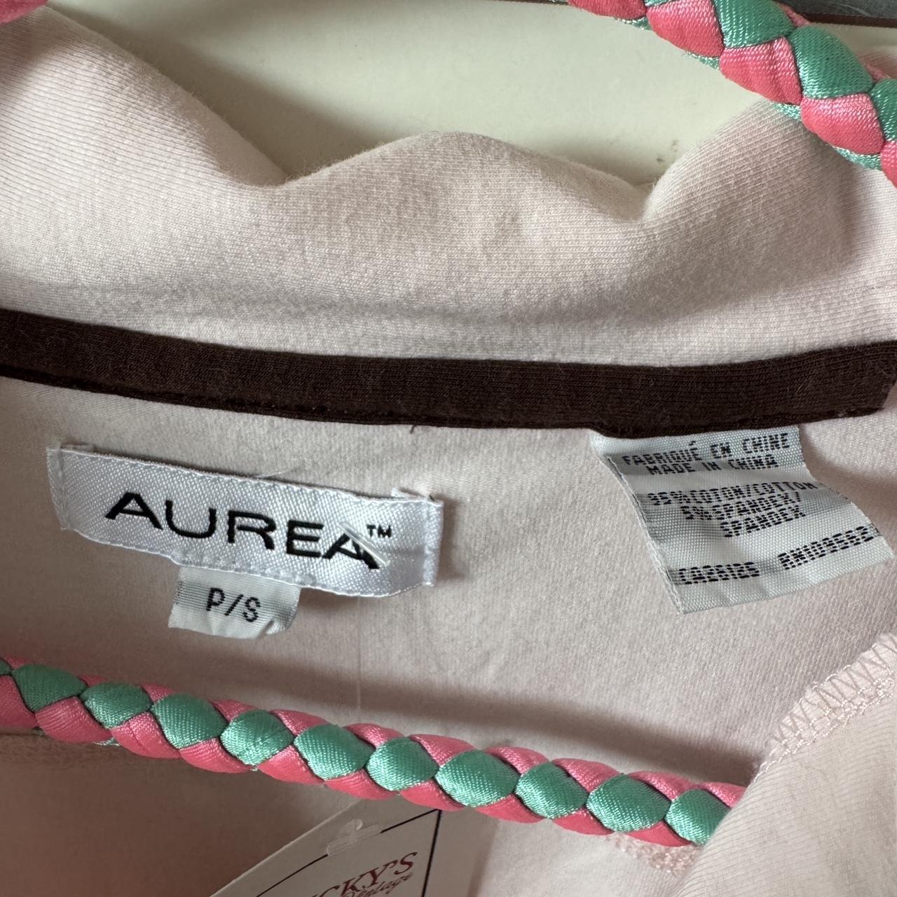 Soft pink polo tank top (S)
