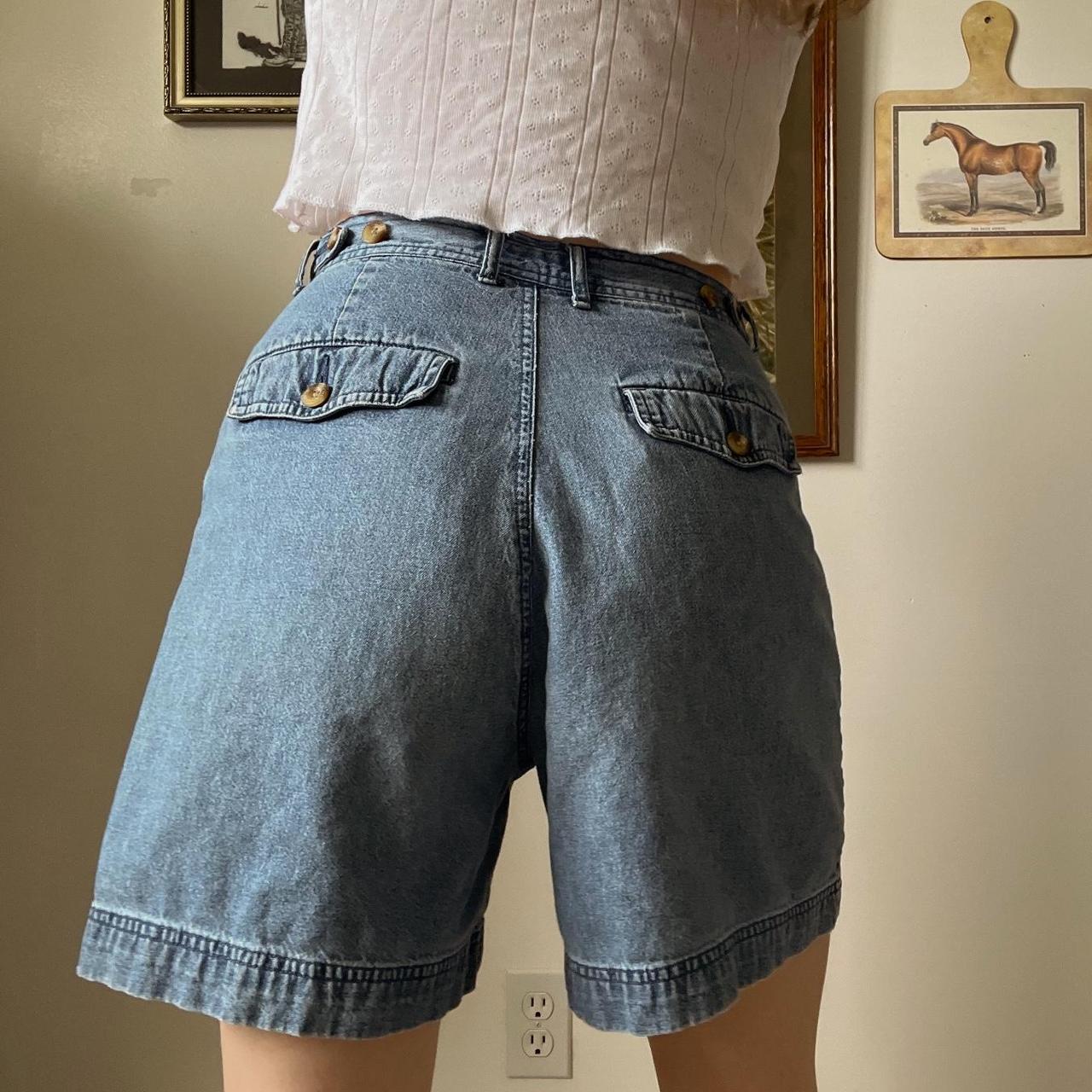 90s denim shorts (28")