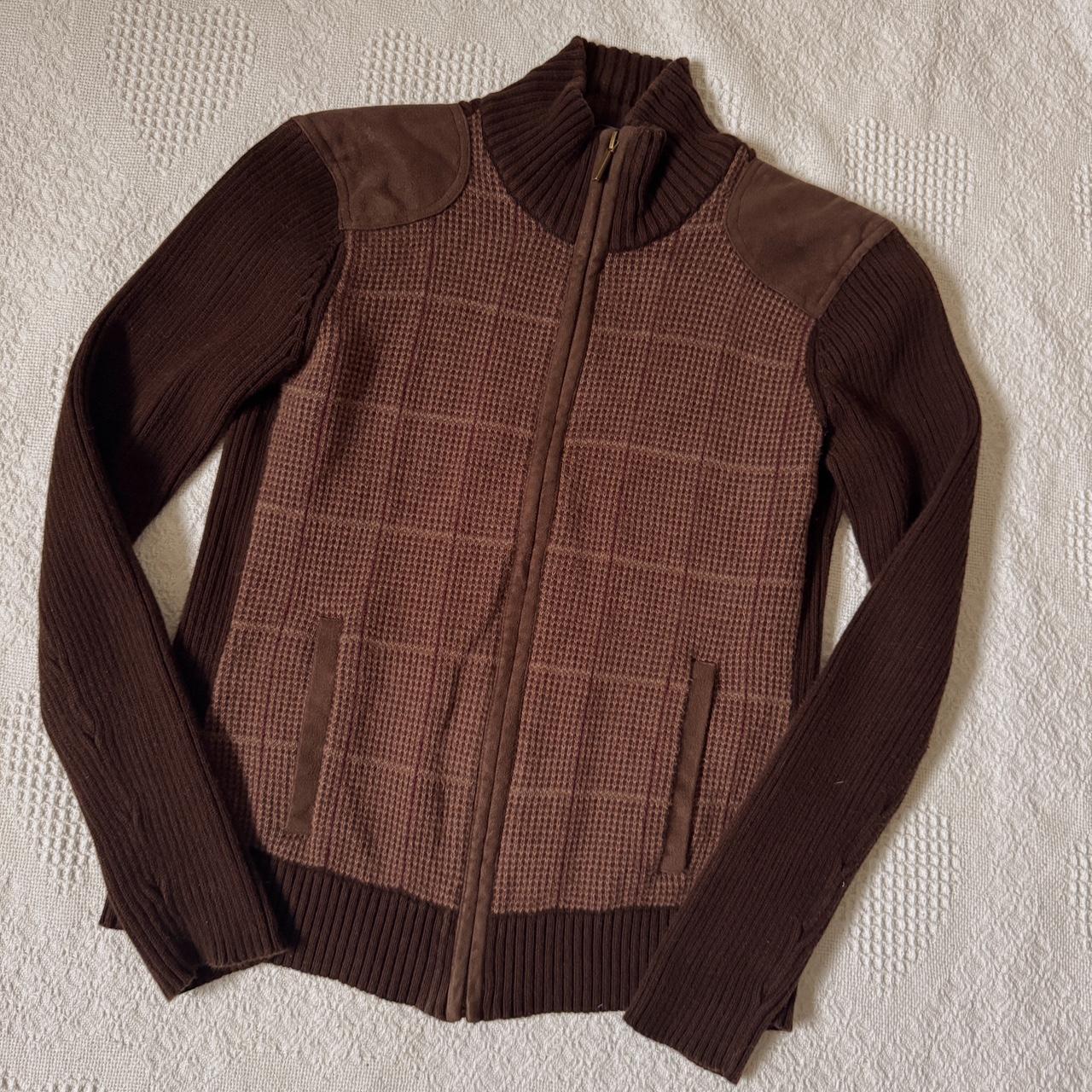 Ralph Lauren knit zip up (S)