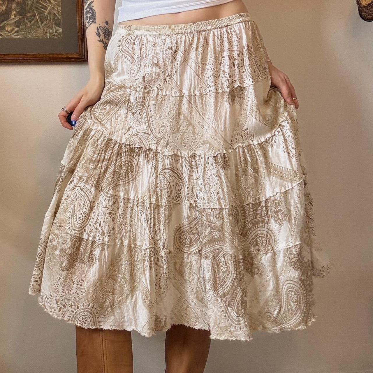 Tiered fairy midi skirt (XS)