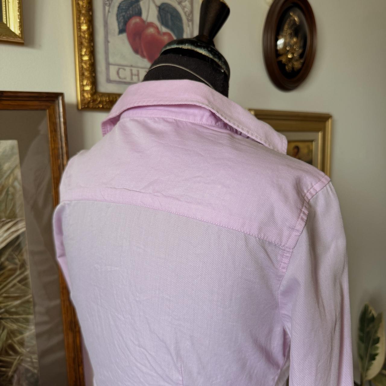 Lilac button up blouse (XS)