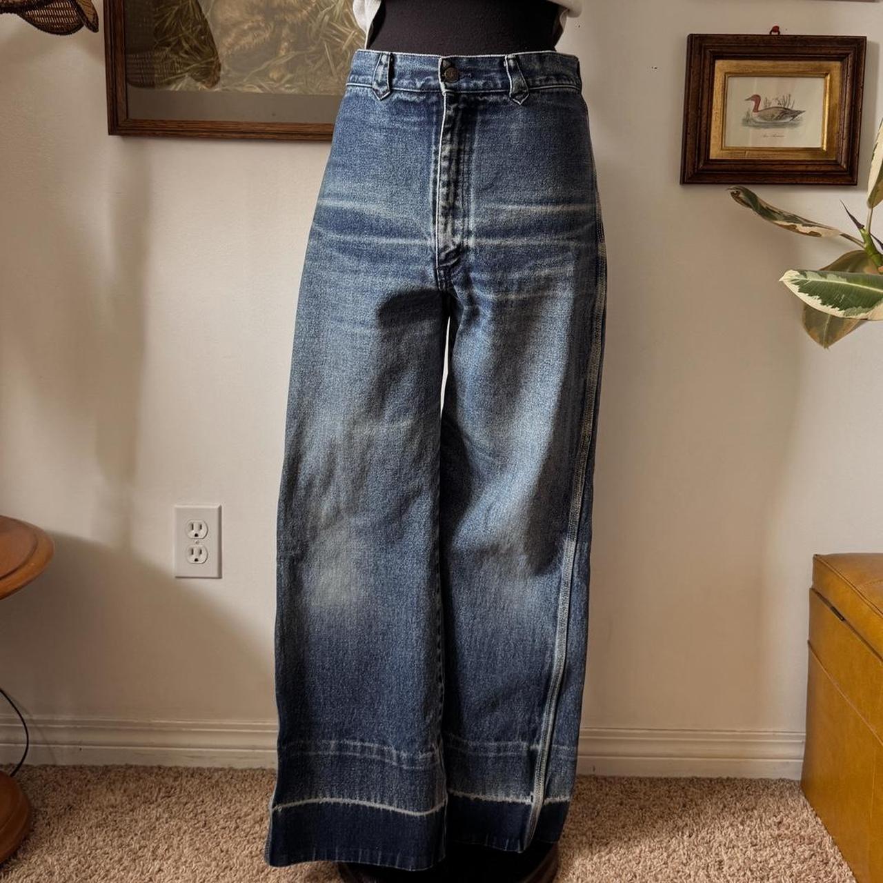 90s union gap wide leg jeans (31")