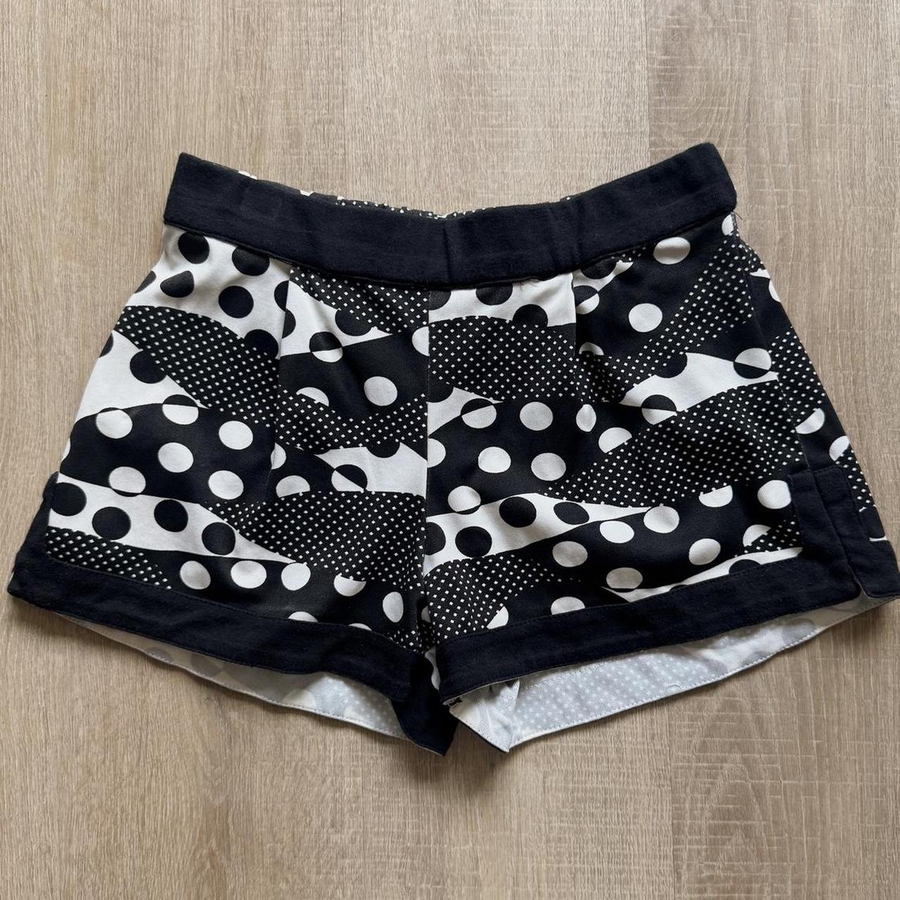 Vintage polka dot party shorts (S)