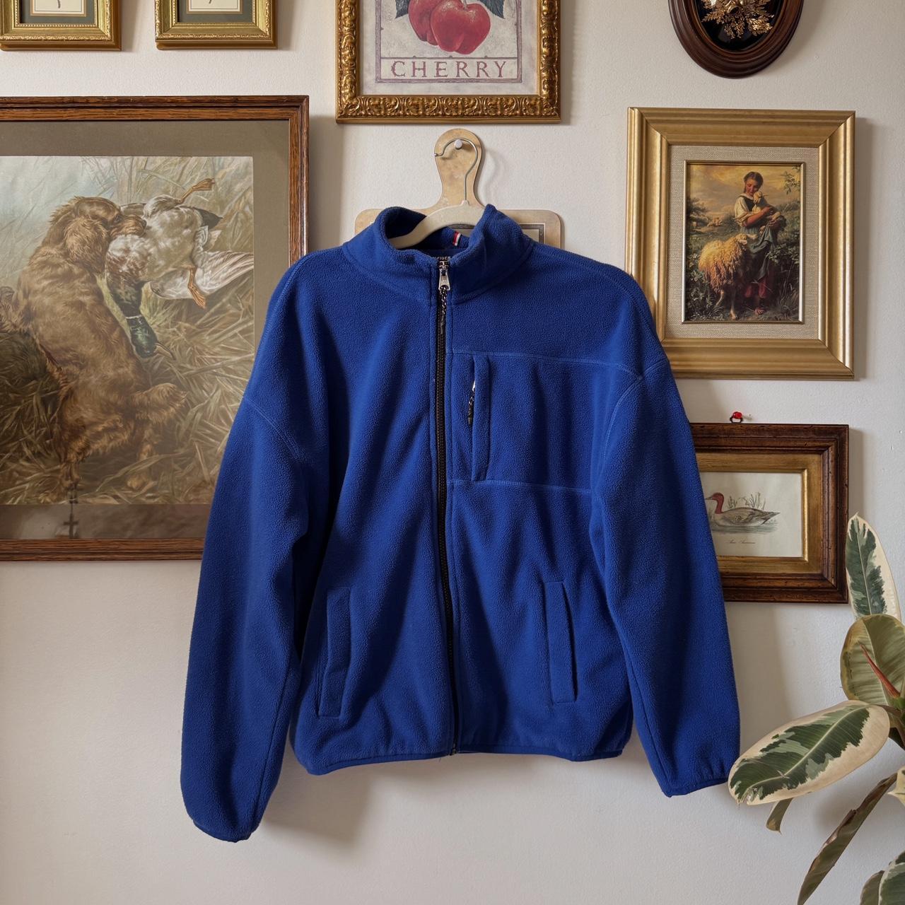 Cobalt blue fleece jacket (S)