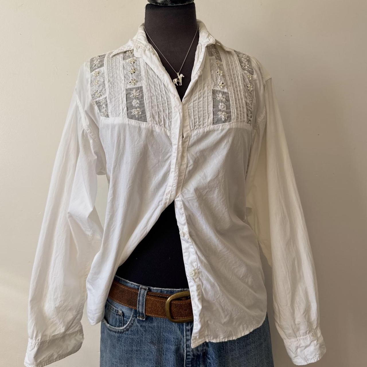 Wrangler vintage embroidered blouse (S)