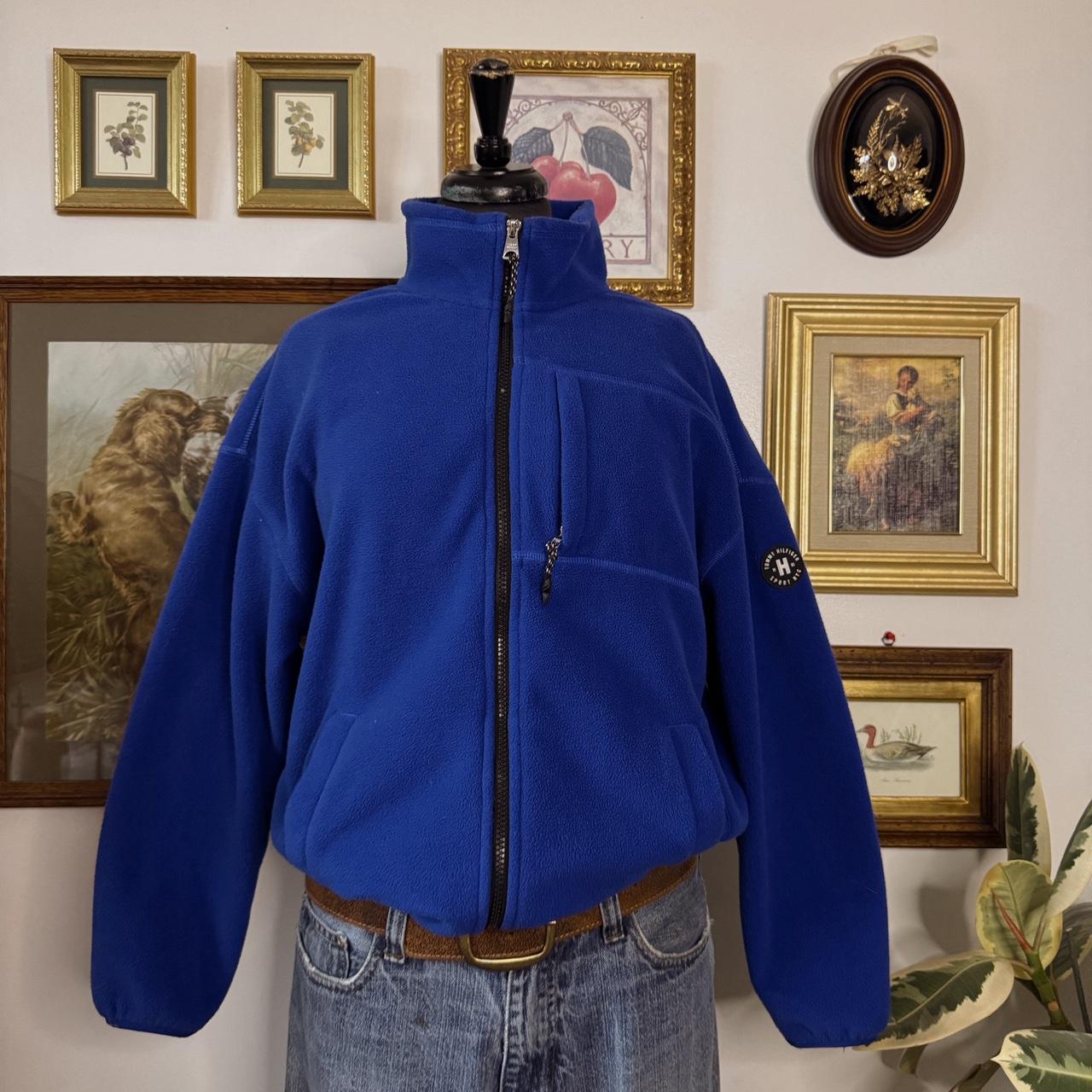 Cobalt blue fleece jacket (S)