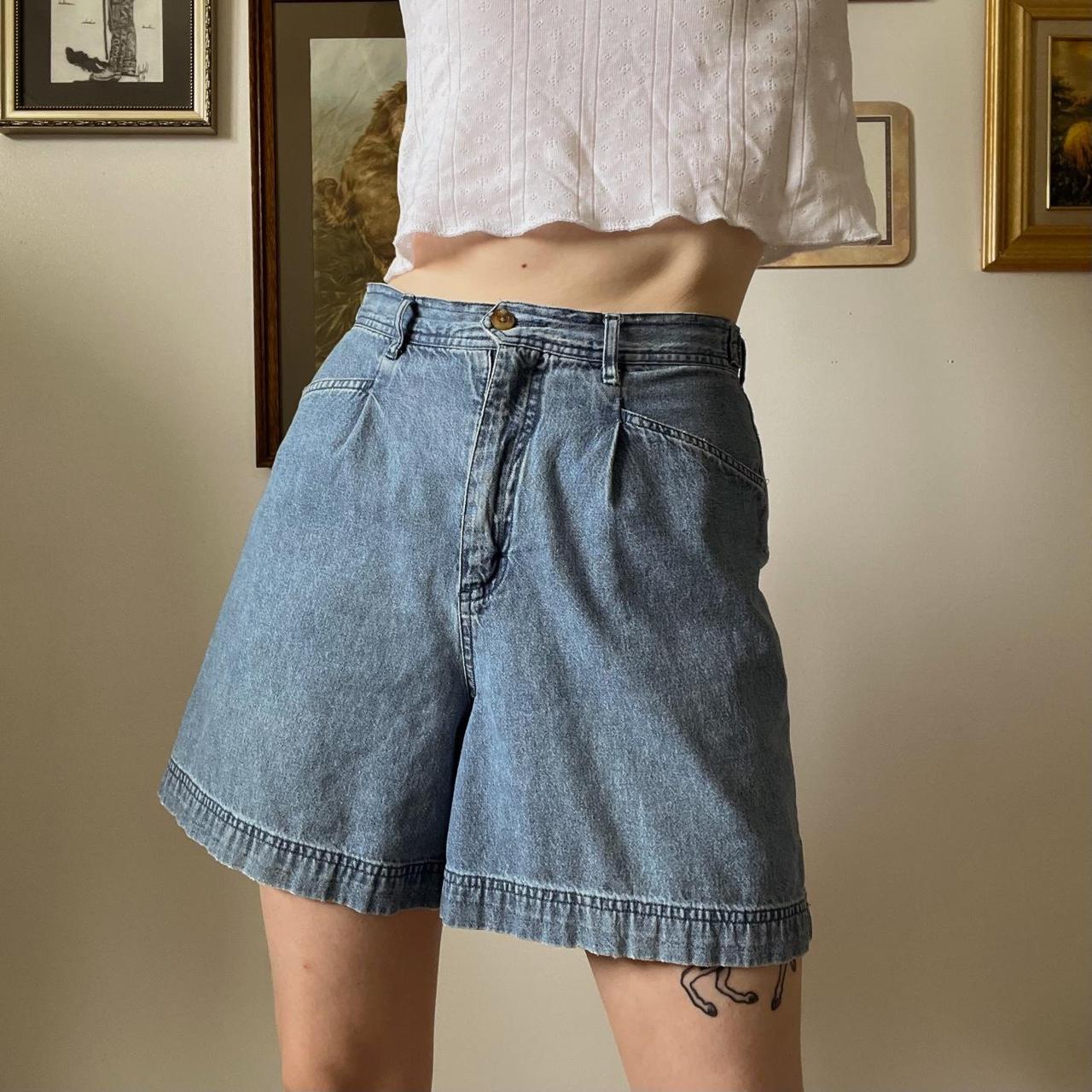 90s denim shorts (28")