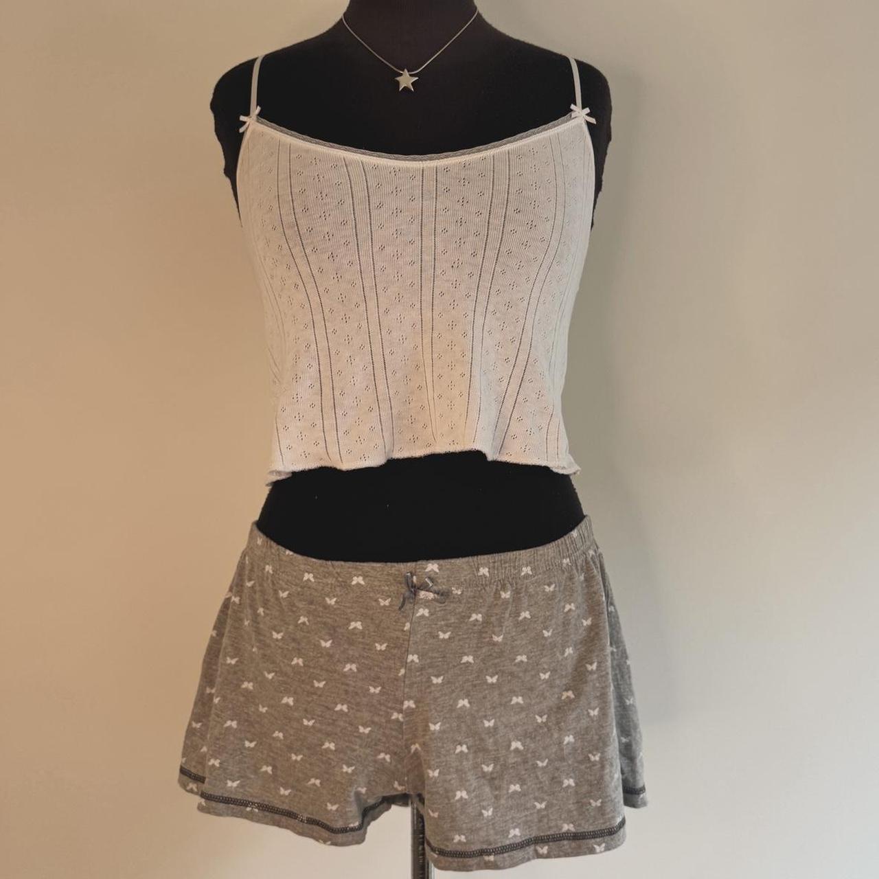 Cozy butterfly lounge shorts (M)