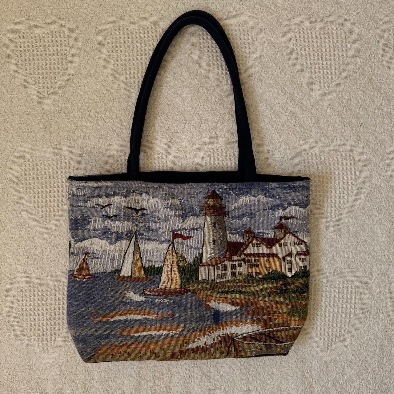 Coastal tote bag