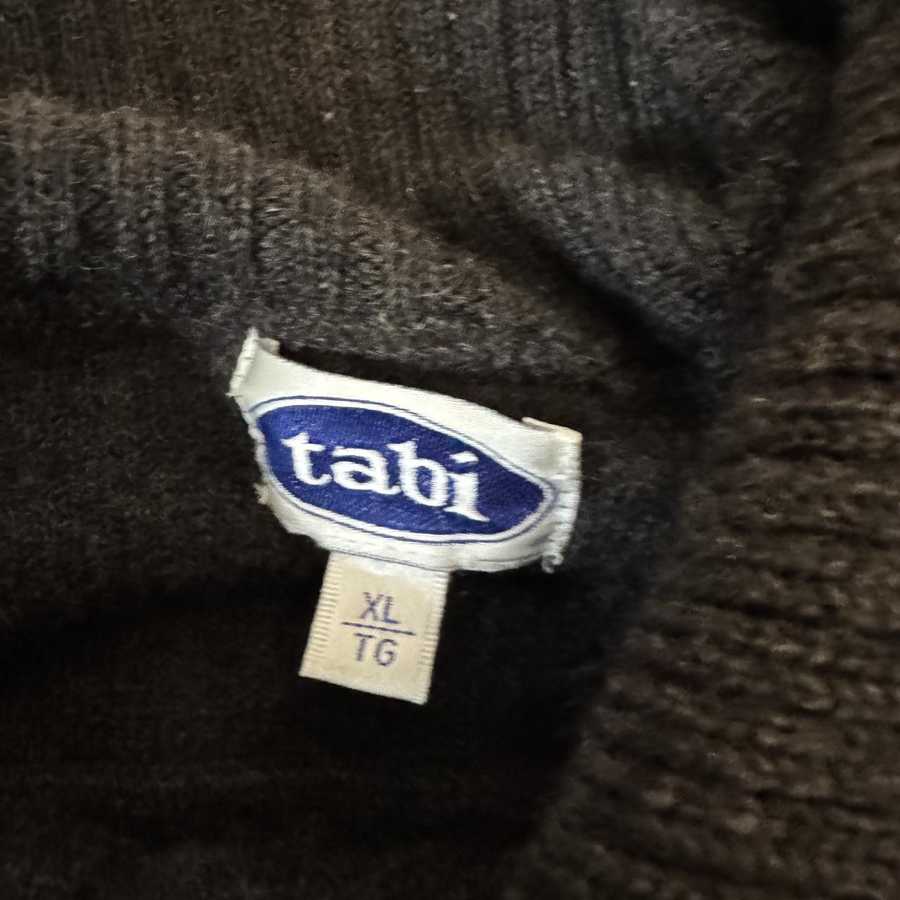 Charcoal grey wool cardigan (XL)