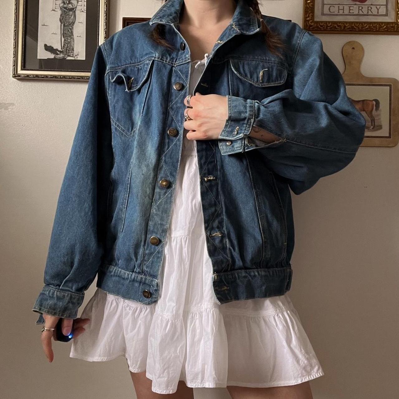 1980s denim jacket