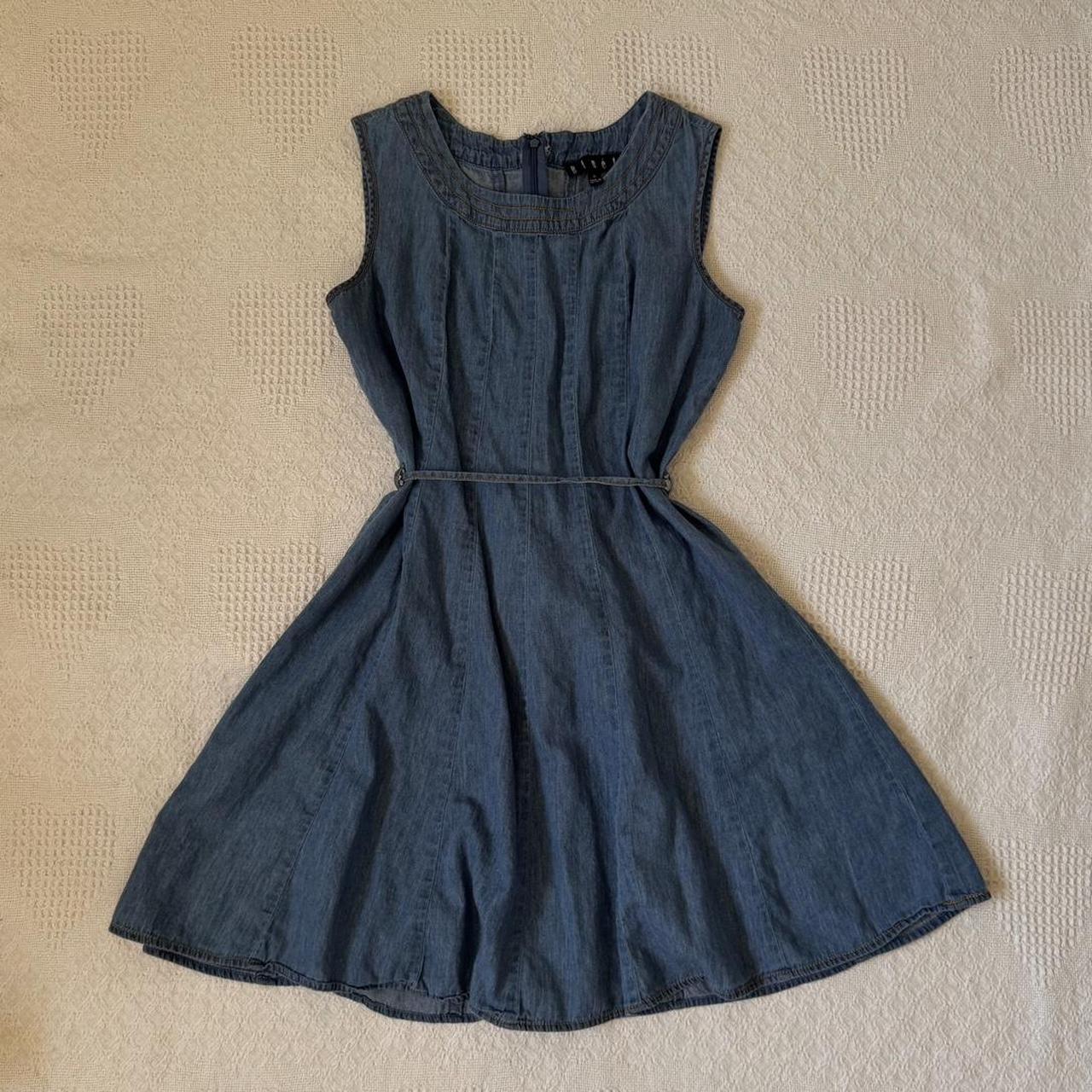 Denim mini dress (8)