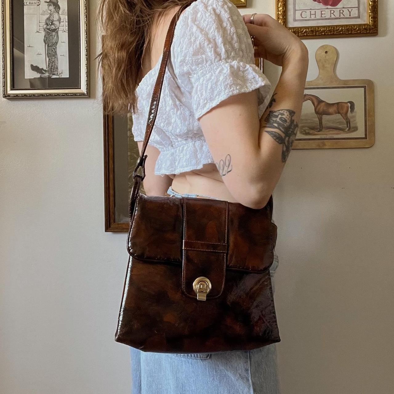 Vintage satchel bag