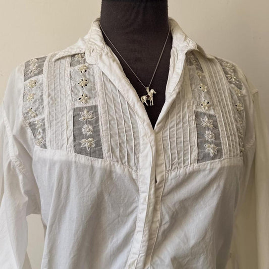 Wrangler vintage embroidered blouse (S)