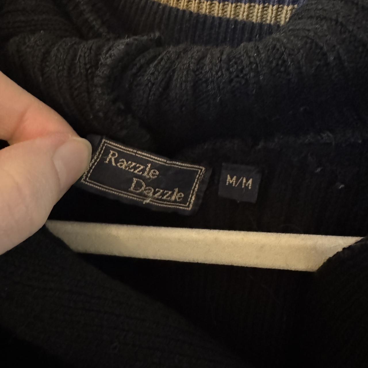 Y2K long knit cardigan (M)