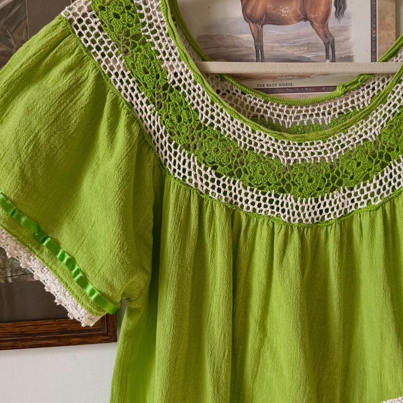 Spring green fairy dress (M)