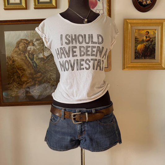 Movie star baby tee (S)