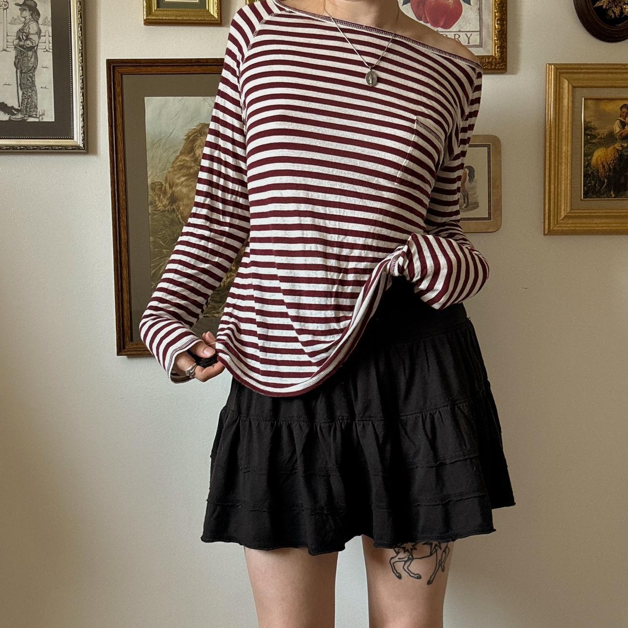 Slouchy striped longsleeve (XL)