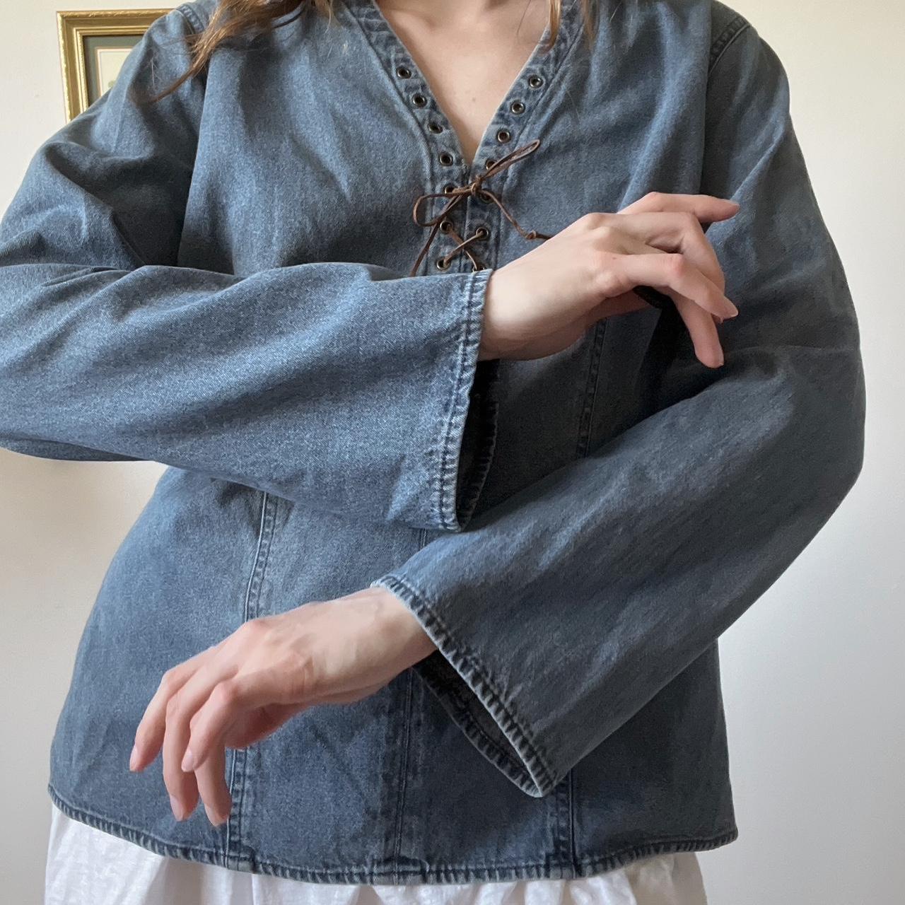 Vintage denim top (XL)