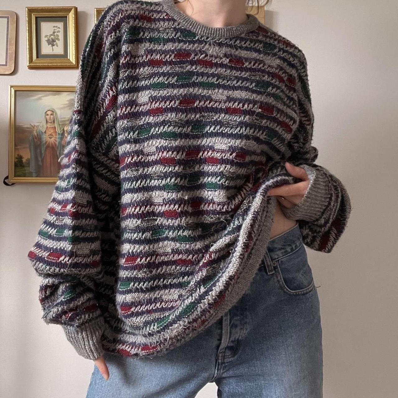 Oversized grandpacore sweater (XXL)