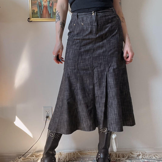 Whimsigoth maxi skirt (S)