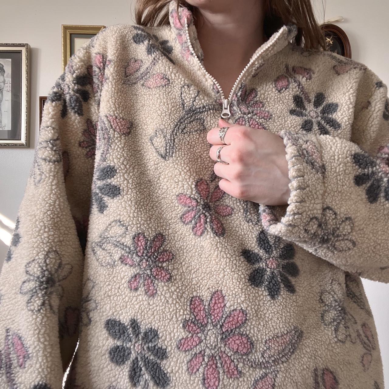 Woolrich daisies fleece (L)