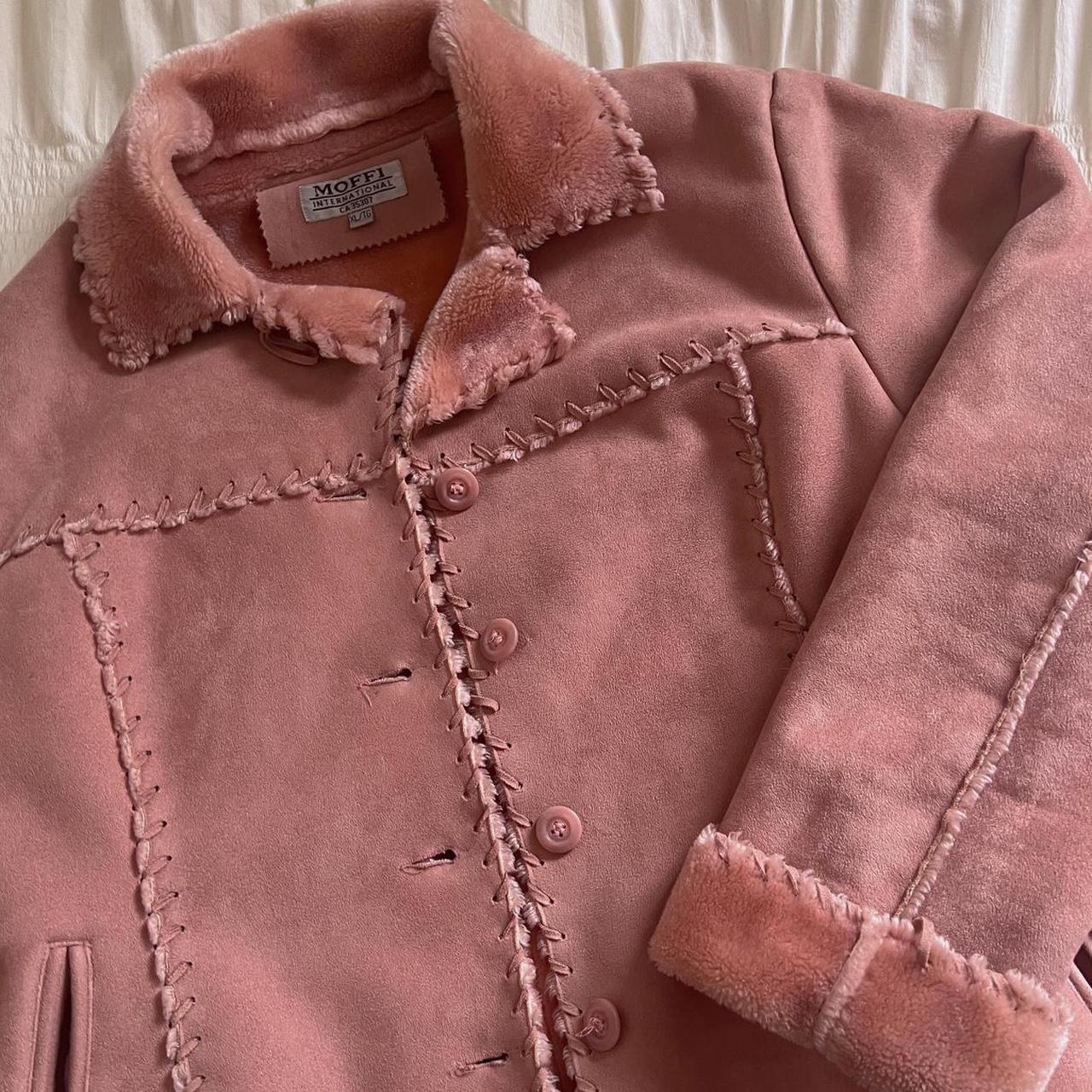 Cozy dusky pink jacket (XL)