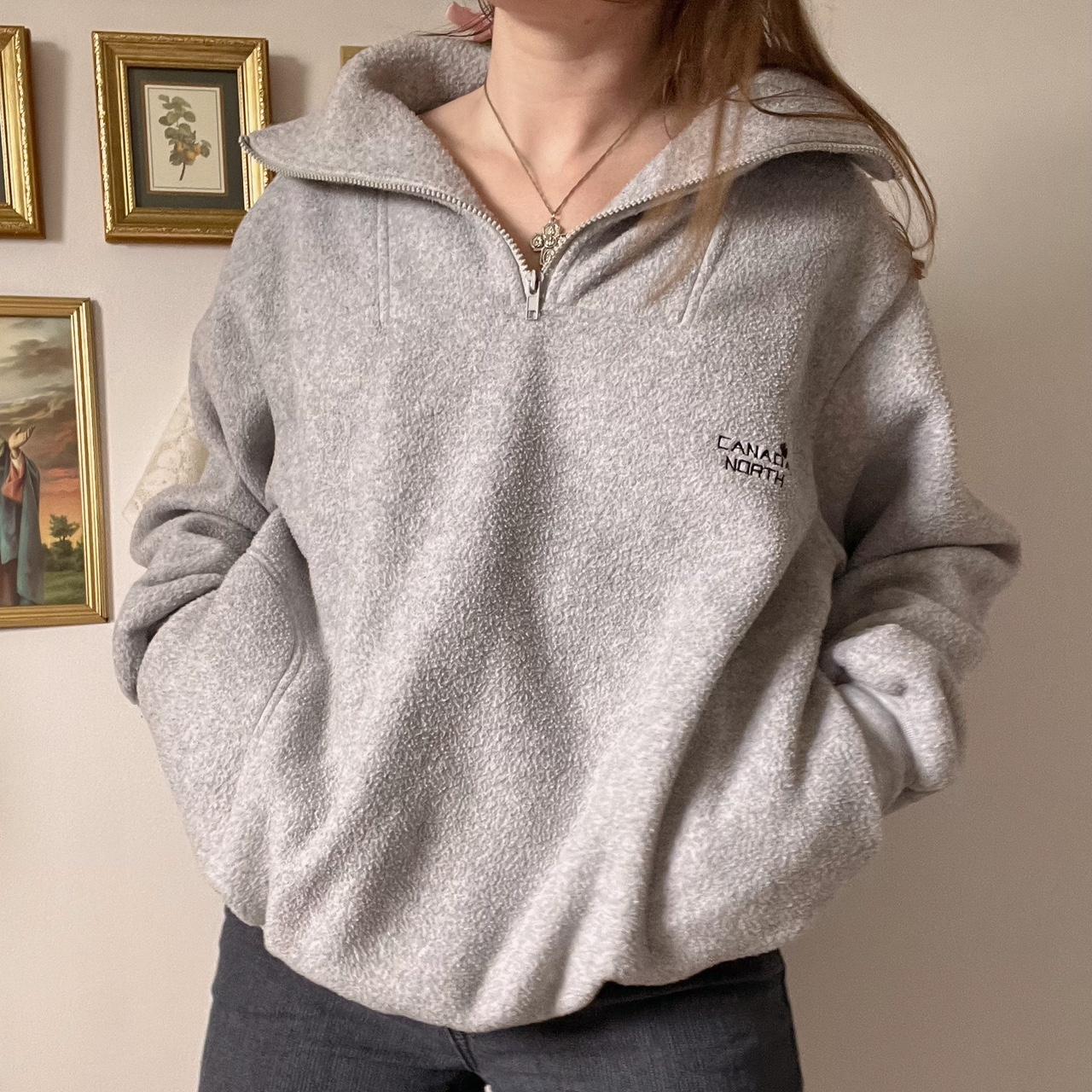 Wolf grey fleece