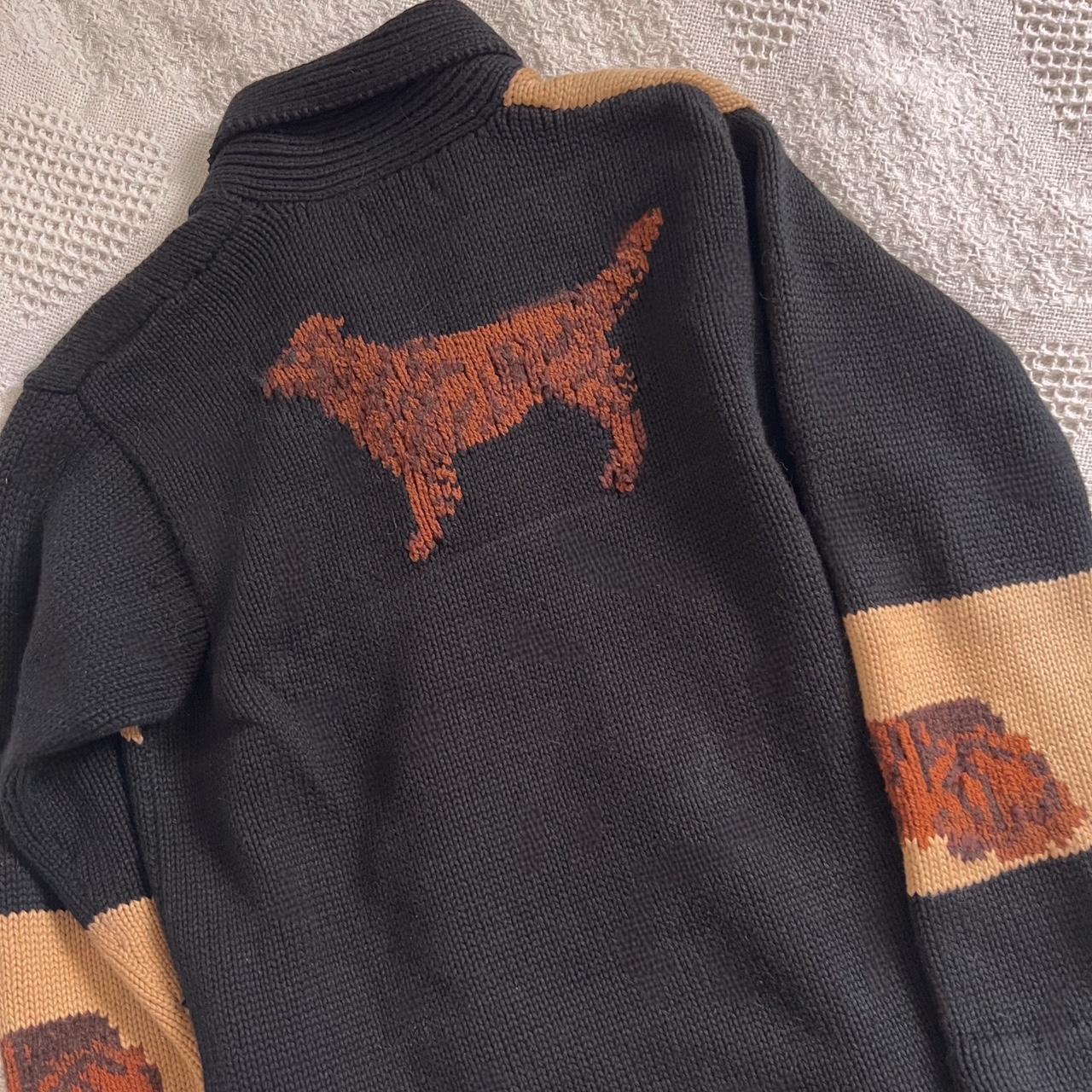 Vintage doggie cardigan (S)