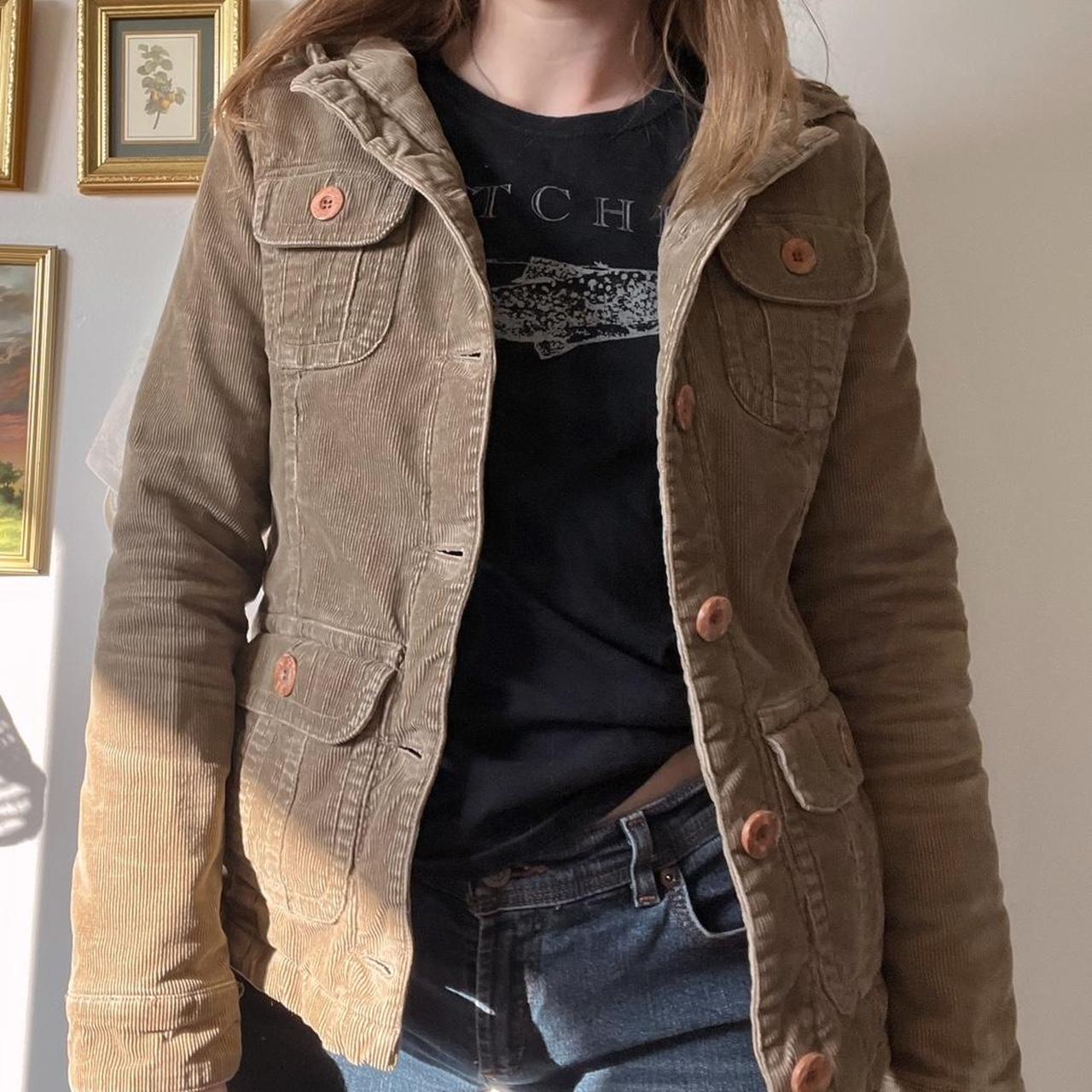 y2k indie corduroy jacket (S)