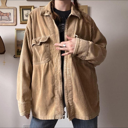 90s slouchy corduroy jacket (M/L)