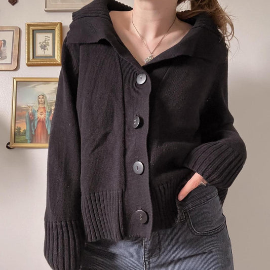 Whimsigoth knit cardigan (L)