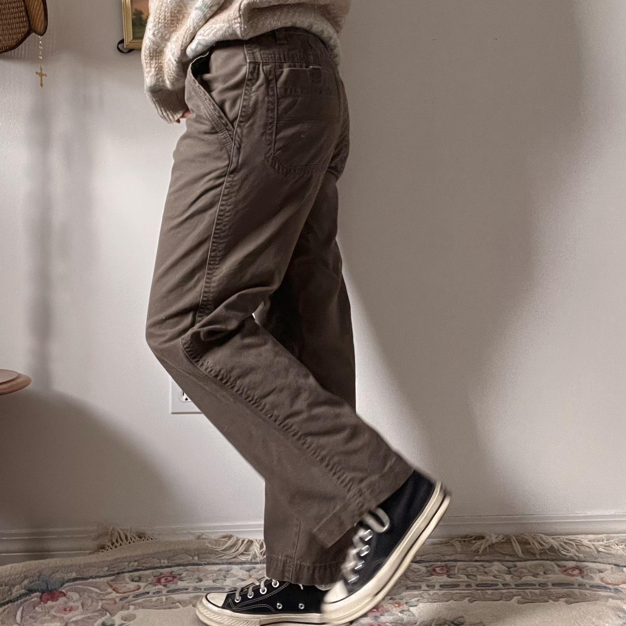 Slouchy brown cargo pants (32")