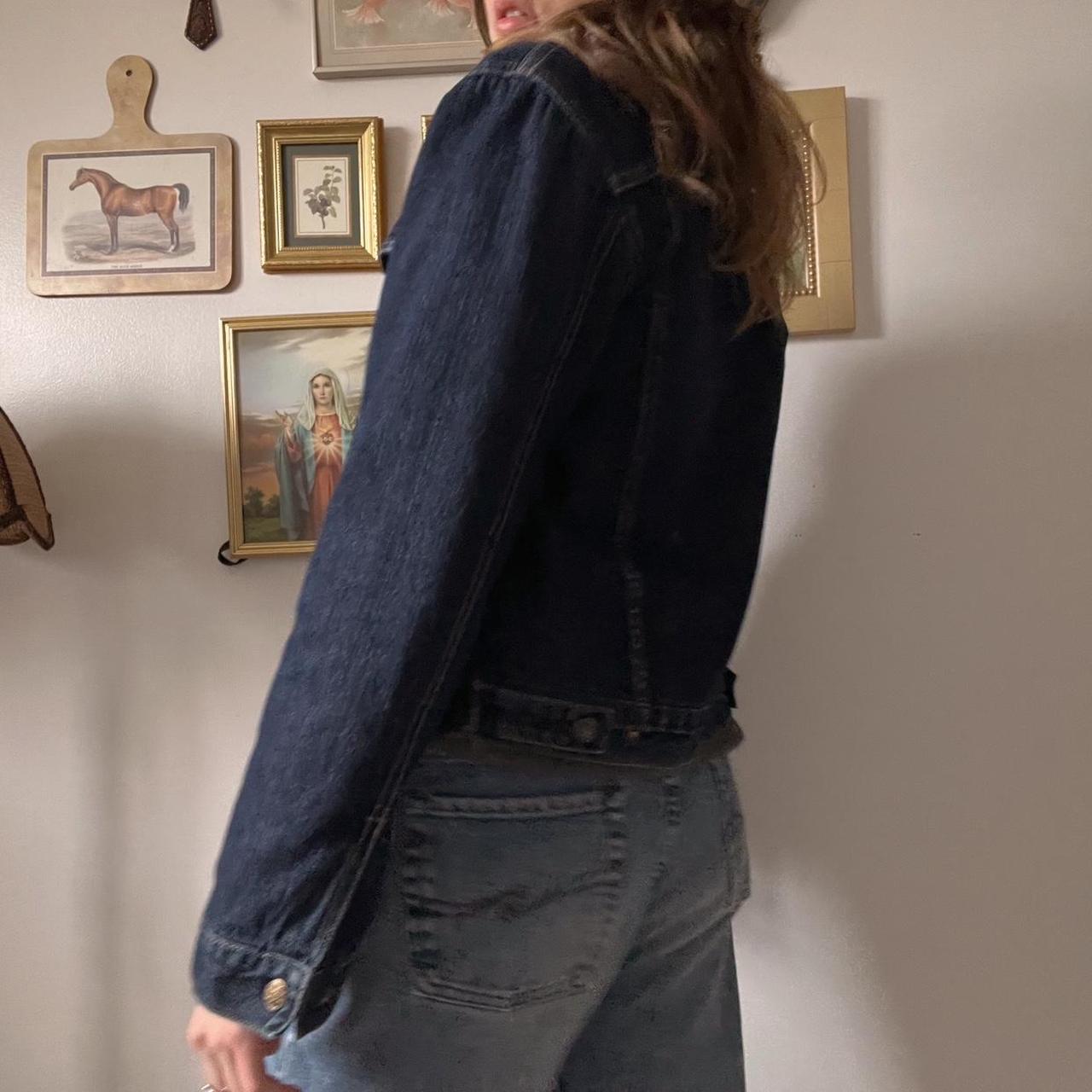 Cozy lined denim jacket (S)