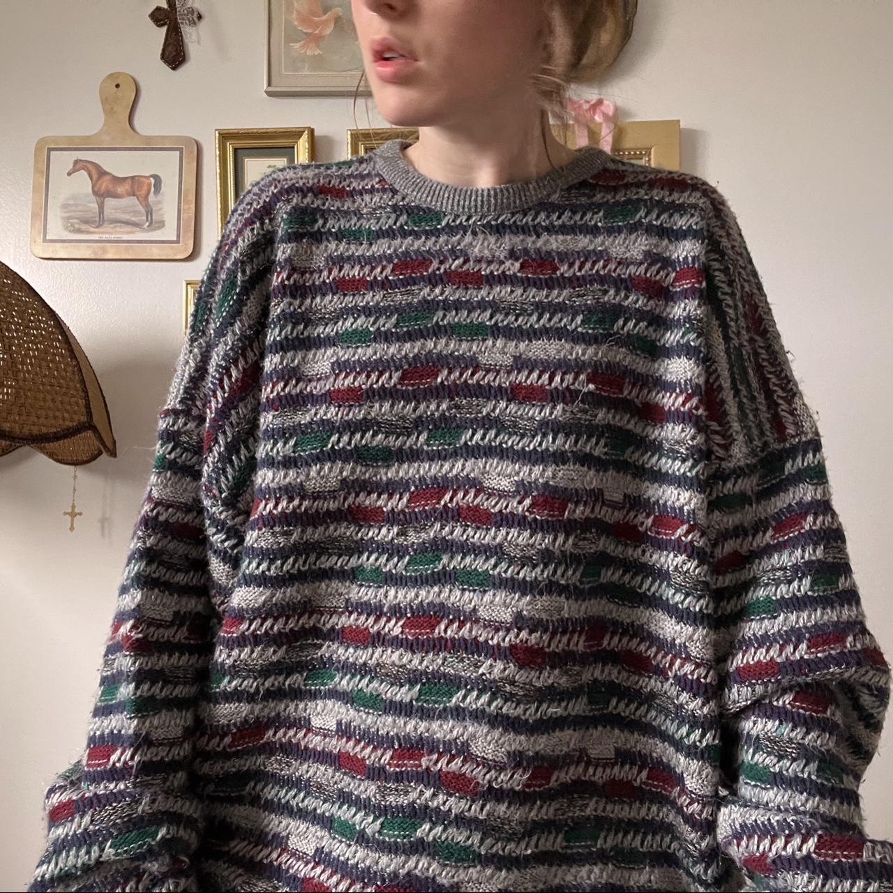 Oversized grandpacore sweater (XXL)