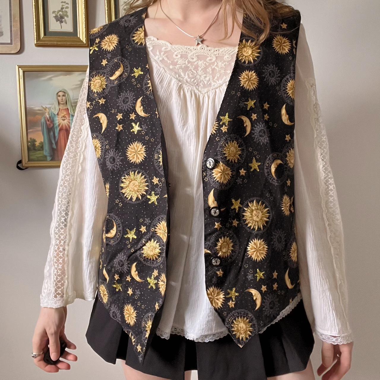 Celestial whimsigoth vest (L)