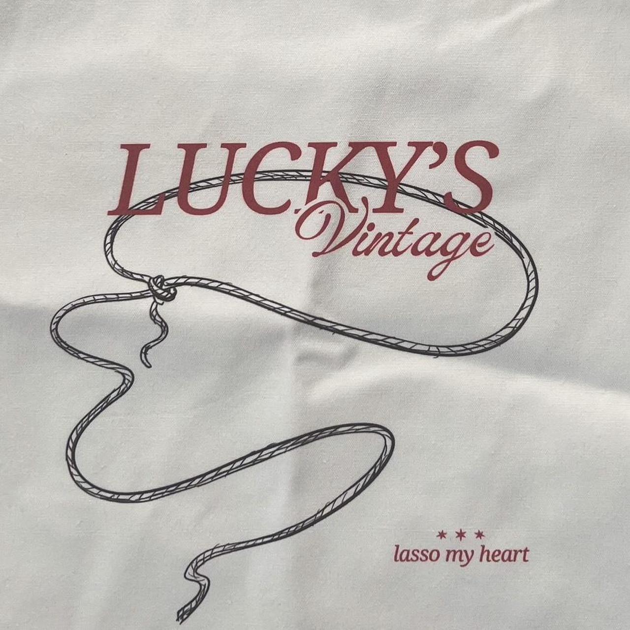 Lucky's lasso tote bag