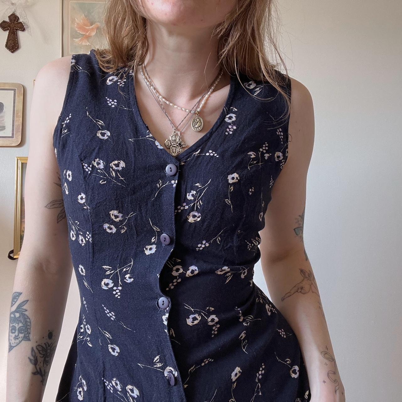 Whimsical floral romper (S)