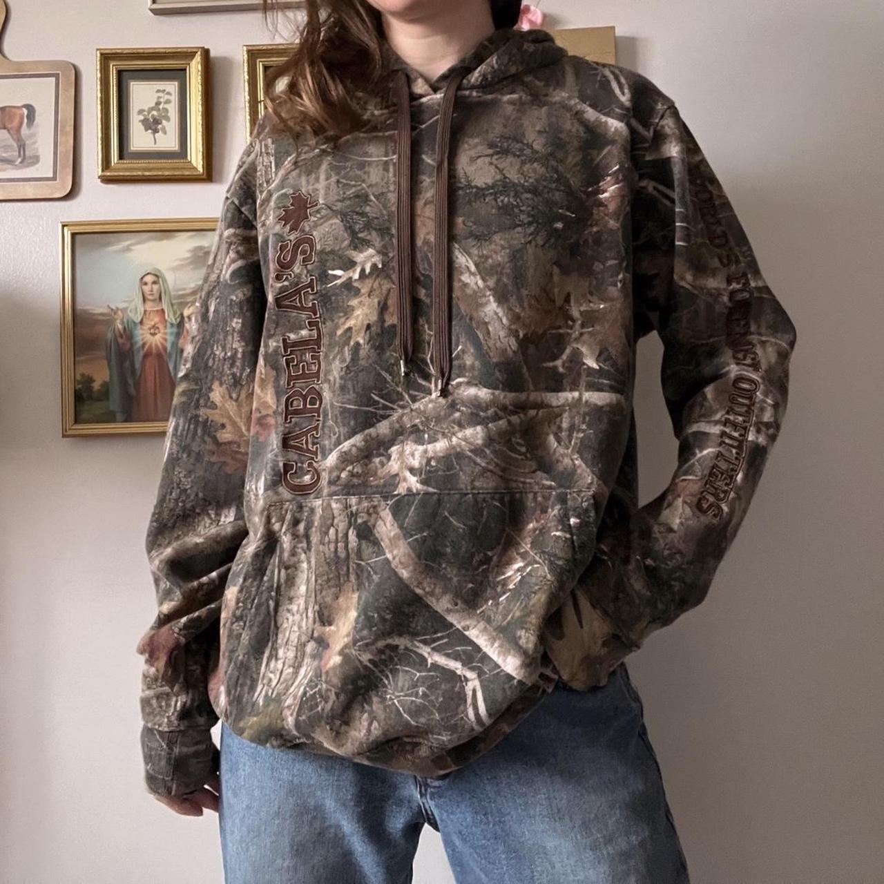 Realtree camo hoodie (L)