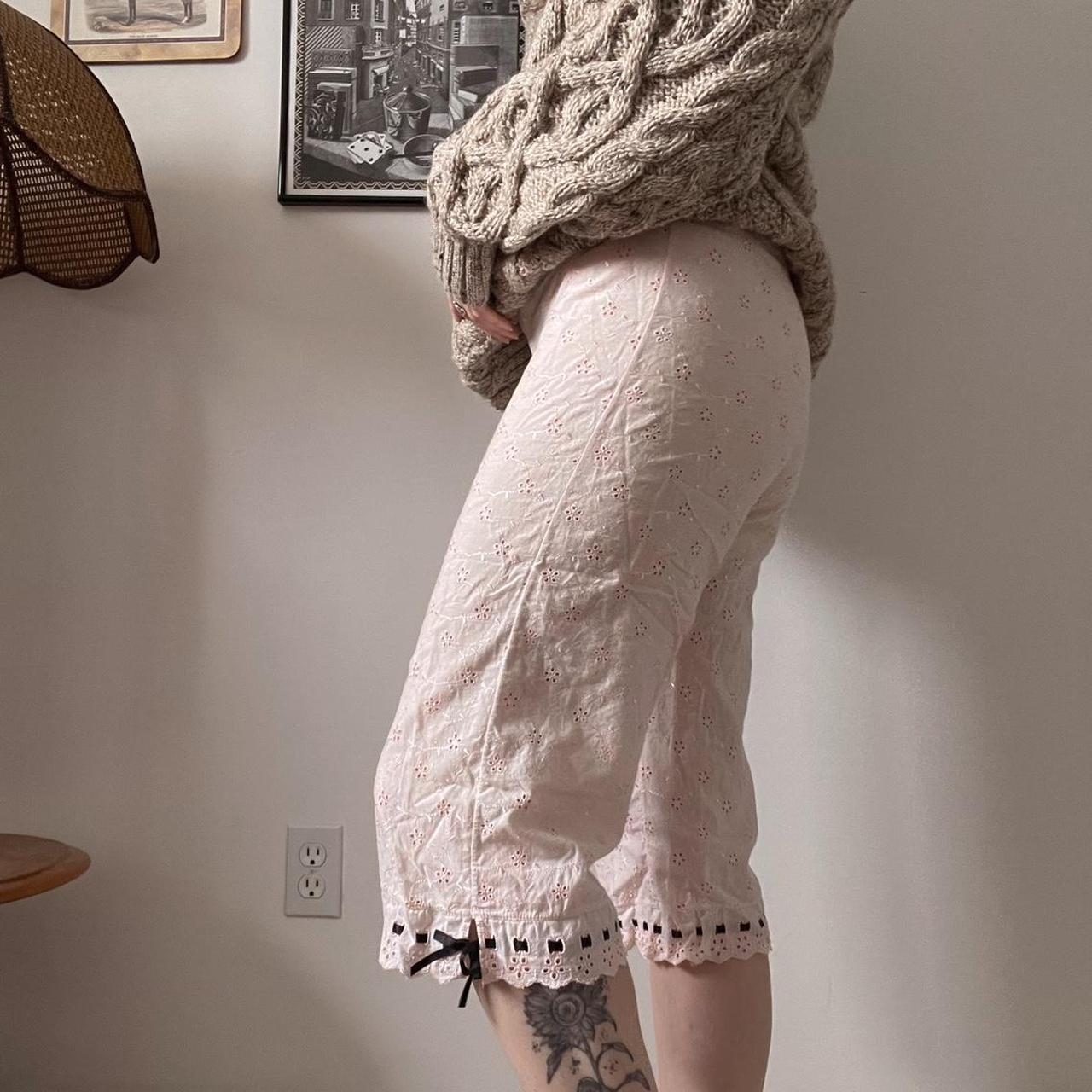 Lace eyelet bloomers (S)