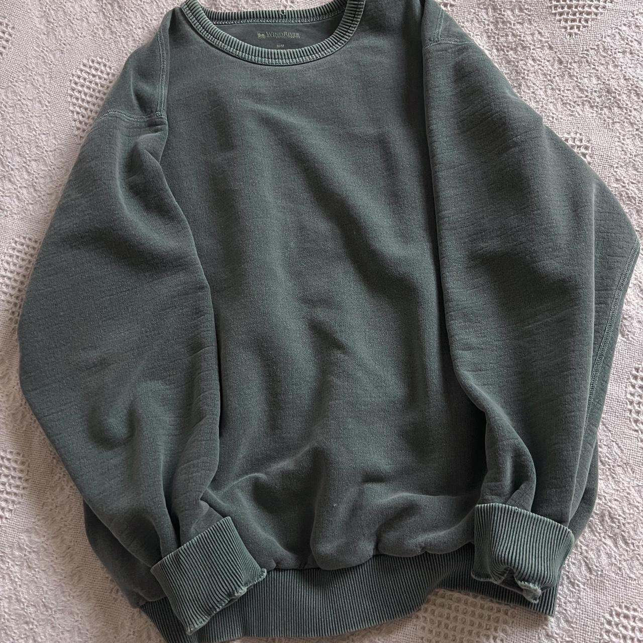 Dusk jade green sweatshirt (M)