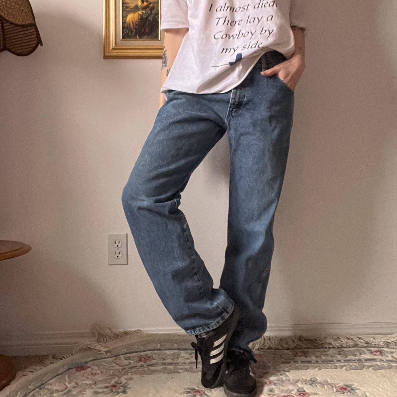 Slouchy wrangler jeans (32")