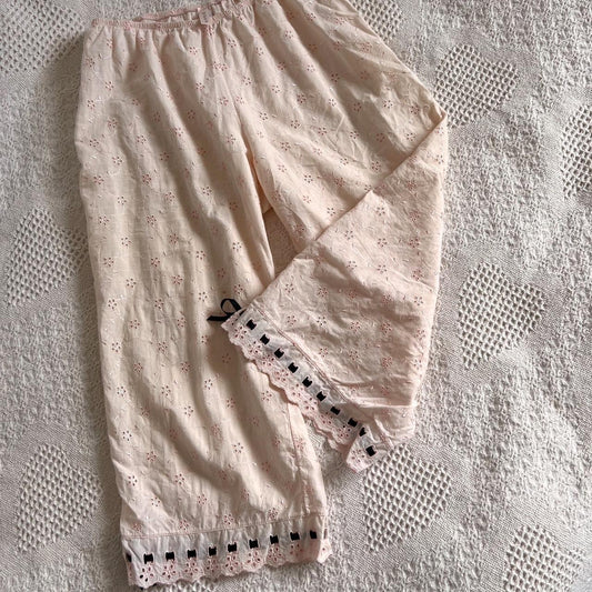 Lace eyelet bloomers (S)