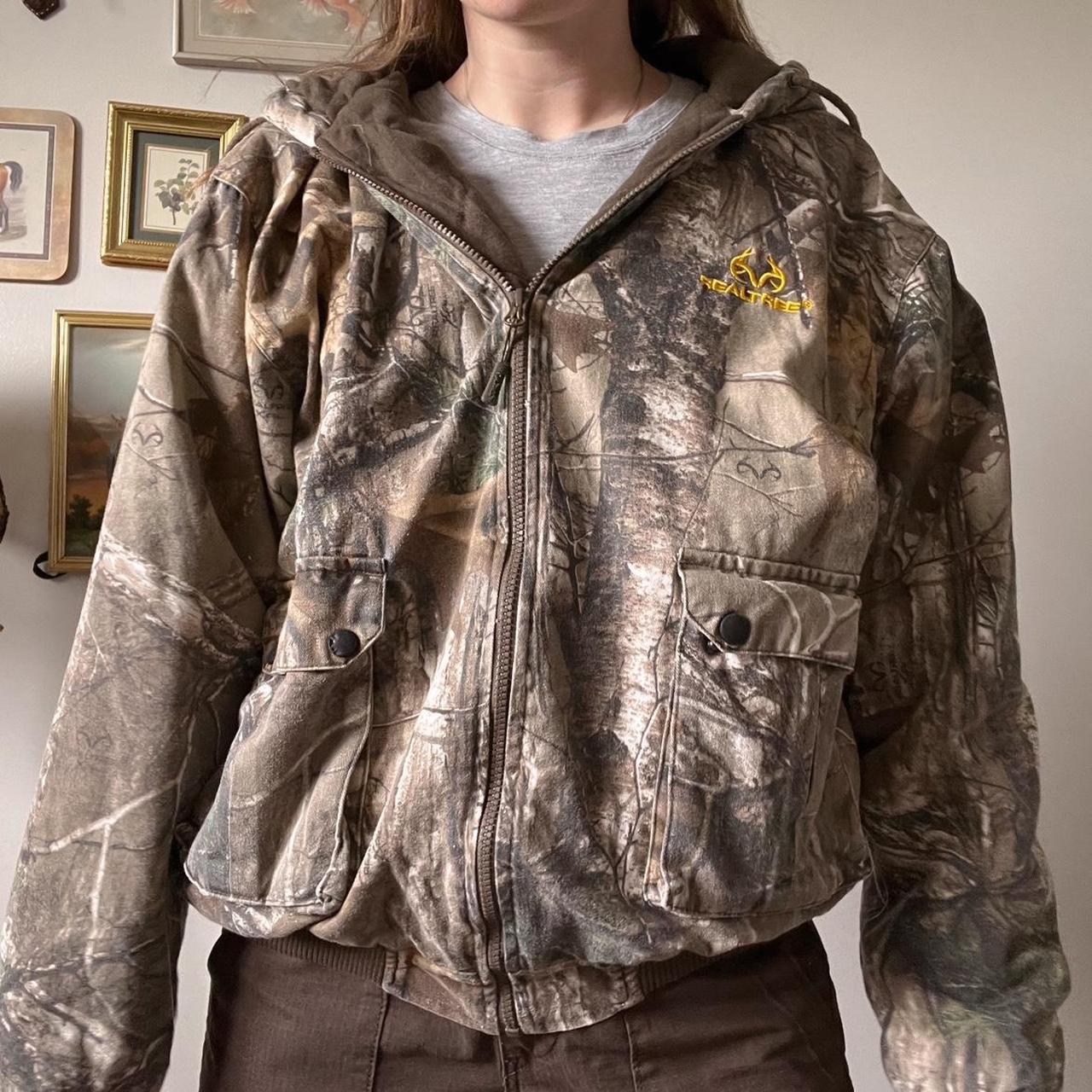 Realtree camo bomber jacket (L)