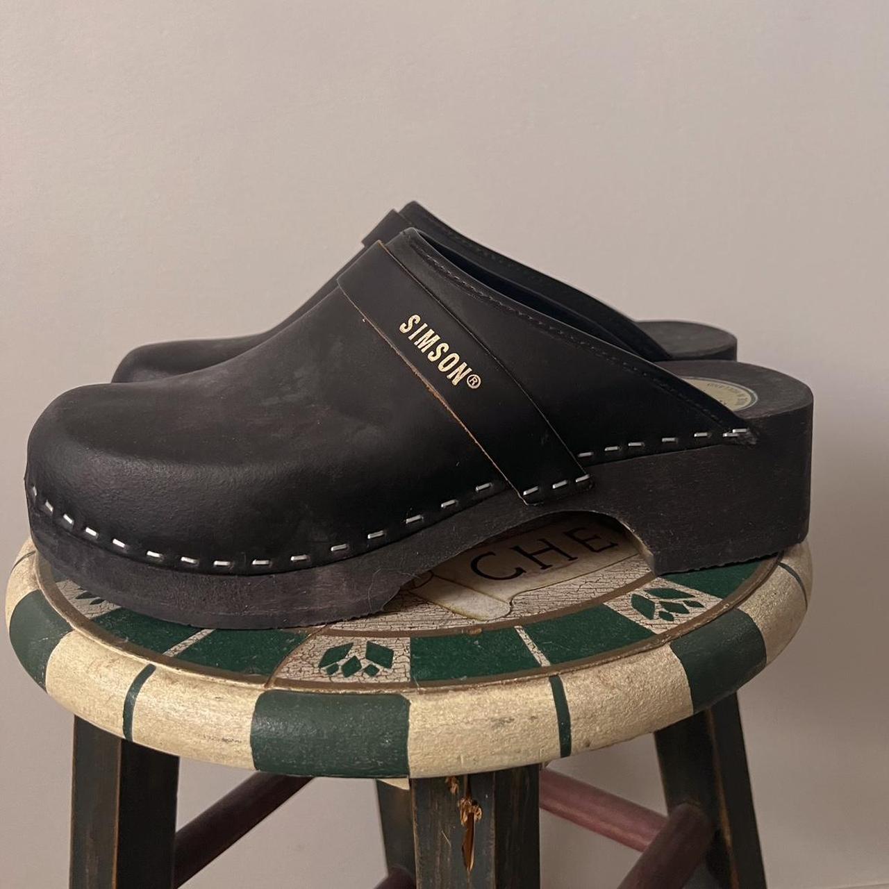 Black swedish clogs (41)