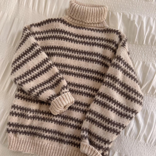 Chunky wool knit sweater (M)