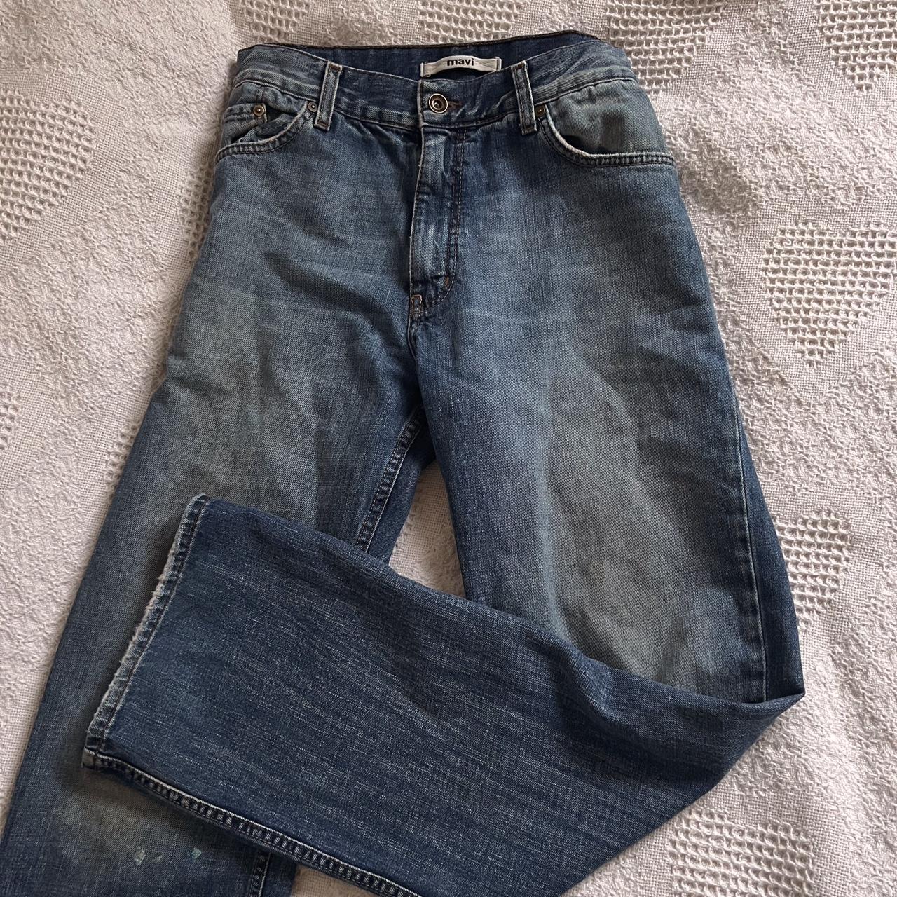 Wide leg baggy jeans (32")